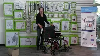 332 Heavy Duty Transport Chair - Assembly & Features
