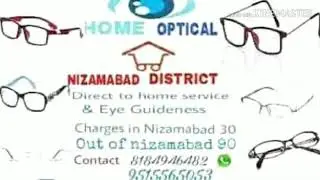 HOME OPTICAL NIZAMBAD DISTRICT Direct TO HOME Home SERVICE  24×7  8184946482  9515565053