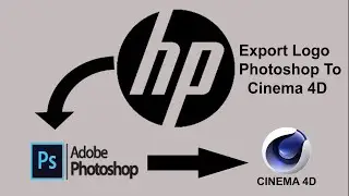 How To Export Logo from Photoshop  For Cinema 4D Tutorial