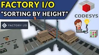 🔵✅CODESYS 3.5 & FACTORY IO /// SORTING BY HEIGHT STEP BY STEP