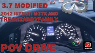 POV DRIVE INFINITI M37X / Q70 ! THEIRIZARRYFAMILY Car Series EP 1