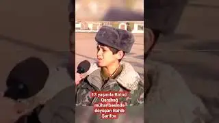 13 yaşında Qarabağda döyüşən igidimiz