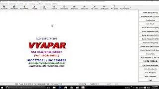 HOW TO ADD,EDIT,DELETE, BRAND / MAKE Master in MDS Infotech's Vyapar Accounting Software