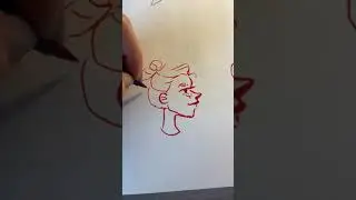 Another 1 minute sketch I did! ✨✏️ Put in the comments ideas for 1 minute drawings!
