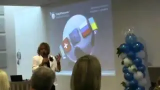 Ирина Фишер на открытии ТТ в Риге