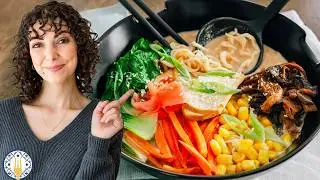 15 Minute Vegan Ramen with Tofu 🍜