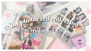 my complete photocard collection [2024] ♡ snsd, tvxq, shinee & more