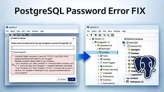 How to Reset PostgreSQL Password Login Failed Error in pgAdmin 4 ( Postgres Password Fix | Windows )