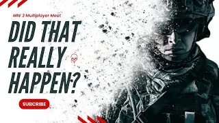 MW3 Multiplayer Meat A Deep Dive into Gameplay