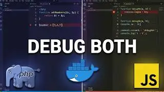 Debug PHP and JavaScript Together in VS Code Using Docker without Browser Debugging