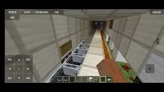 Minecraft automatic metro Full driving no driver