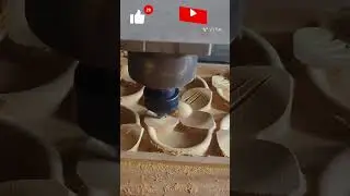 Wooden 3d Cnc work high-speed work #cncwooddesign