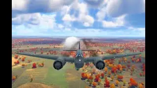 Бой на пикирующем бомбардировщике Юнкерс Ju 88 А-4 в VR шлеме в War Thunder.
