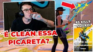 Nickzr colocou a *picareta da FNCS* e Destruiu no Squad do Blackoutz! (63 KILLS)