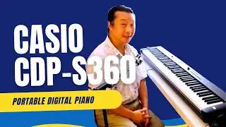 Casio CDP-S360 Review: A Portable Digital Piano with Professional Features | In-Depth Guide + Demo