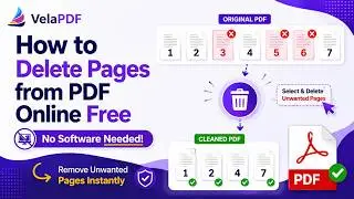 How to Delete Pages from PDF Online Free | Step-by-Step Tutorial