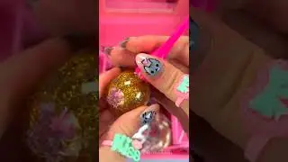 Unboxing Cute Pink Makeup Set 