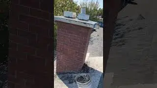 Finshes Laying Bricks And Pouring Concrete Cap