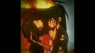 He lost control after losing her #dororo #anime #animeedit #shorts