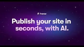 Design Websites like a Pro: Get Started with Framer AI