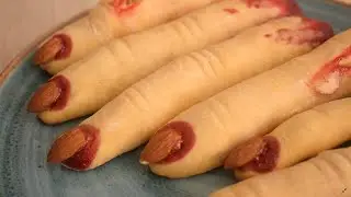 ¡DEDOS de BRUJA rellenos de QUESO! 🎃 Especial de HALLOWEEN 🎃
