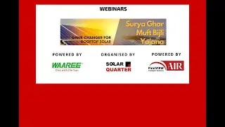 Webinar PM Surya Ghar Muft Bijli Yojana