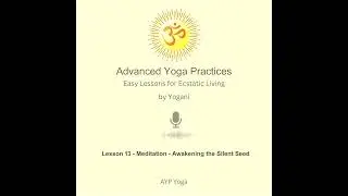 AYP Yoga Lesson 13 - Meditation - Awakening the Silent Seed by Yogani