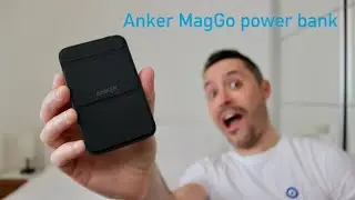 ANKER 622 MagGo POWER BANK - charges while standing!
