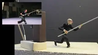AMAZING STOP-MOTION ANIMATION (MARTIAL ARTS STAFF)