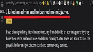 Tarkov devs ban a kid after he beat them