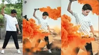 photo editing in photoshop _ smoke bomb 💣 👌 😍 #editing #foryou #faryoupage