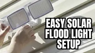 Easiest Solar Motion Light Install Anyone Can Do