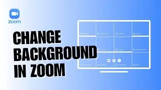 ⭐ QUICKSTART: How to Change Background in Zoom App [LATEST VERSION]