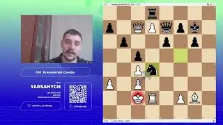 Шахматы краткий обзор Дин Лижэнь⚔️Непомнящий Партия 8 Непробиваемый Нимцович