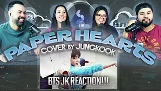 Jungkook of BTS "Paper Hearts" - Reaction - He can make anything his own 😊 | Couples React
