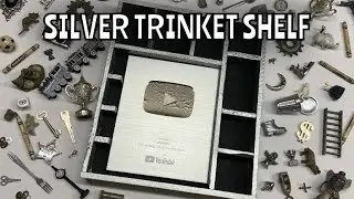 Turning my Silver Play Button into a Trinket Shelf