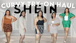 Shein Curve Try-On Haul | Plus Size/Mid Size Spring & Summer Clothes | Size 16