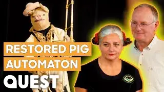 Expert Restorers Refurbish A Musical Pig Automaton | Salvage Hunters: The Restorers