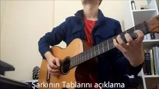 Sıla-Yan Benimle Gitar Solo Tab Gitar Dersi