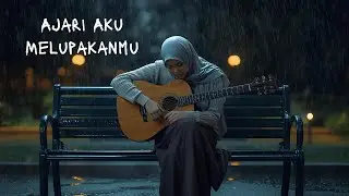 🎵 Ajari Aku Melupakanmu – Lagu Galau Paling Menyentuh Hati (Official Lyric Video)