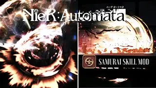 *OLD VERSION* FFXIV - [SAM] Nier Automata SAMURAI Ability VFX MOD
