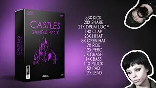 Castles Sample Pack [Witch House, Darkwave, Synthpunk]