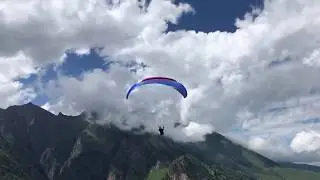 видео про обучение полётам на параплане RU