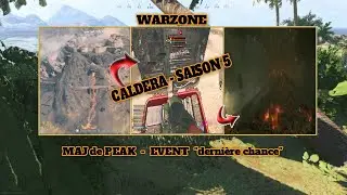 WARZONE - CALDERA SAISON 5 #WARZONE #INFOS #ASTUCE