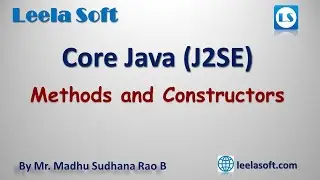 Learn Java: Tutorials for Beginners and Intermediate Programmers | Methods and Constructors in Java