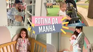 NOSSA ROTINA DA MANHÃ   COM HORÁRIOS   Thamyê Baseggio