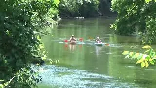 Cuyahoga Valley National Park, about 20 miles south of Lake Erie at Cleveland