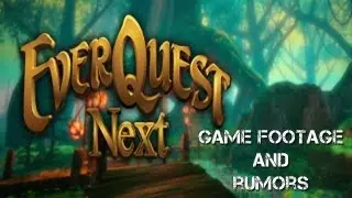 EverQuest Next MMO (destructible environments, persistent player created towns and more!)