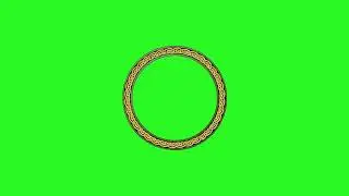 Circle Green Screen Animation