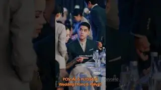Al Ghazali & Alyssa di Wedding Thoriq & Aaliyah